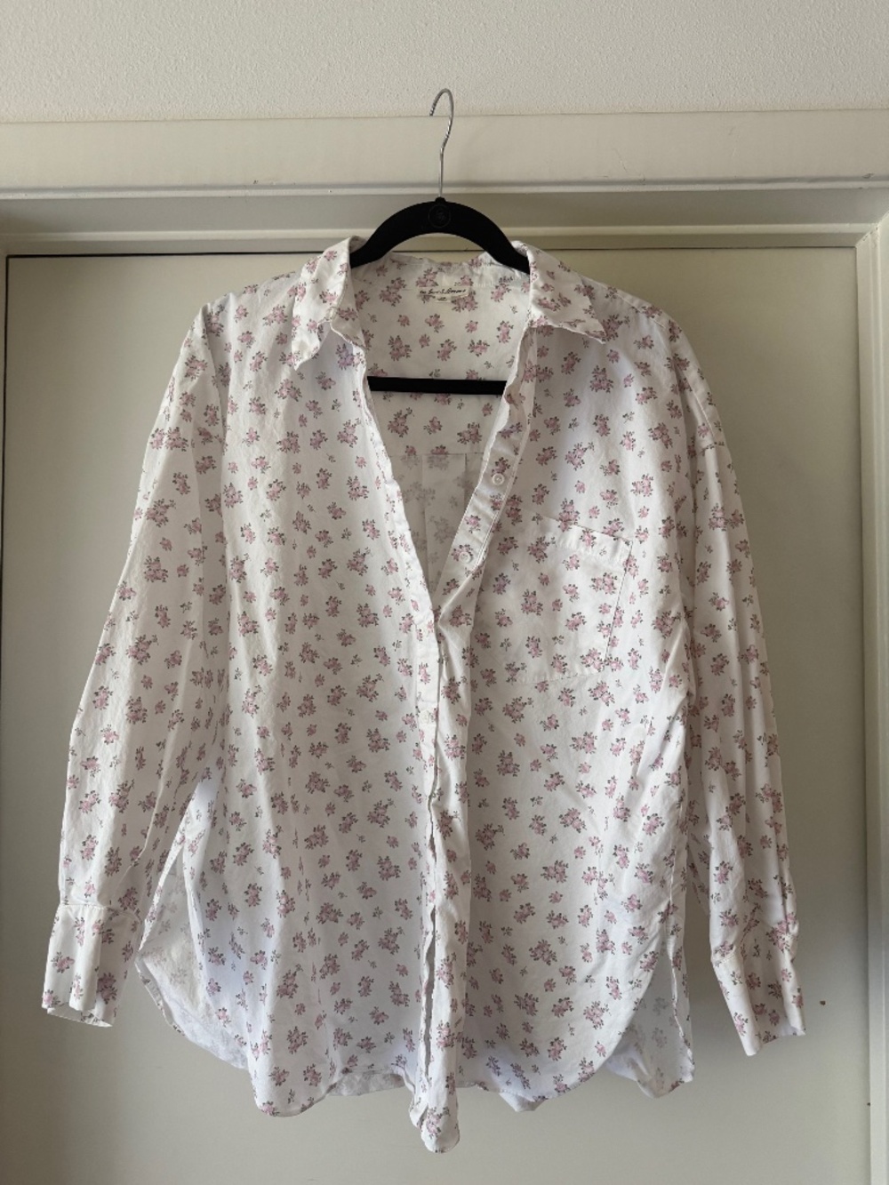 For Love and Lemons Oversized Floral Buttondown
